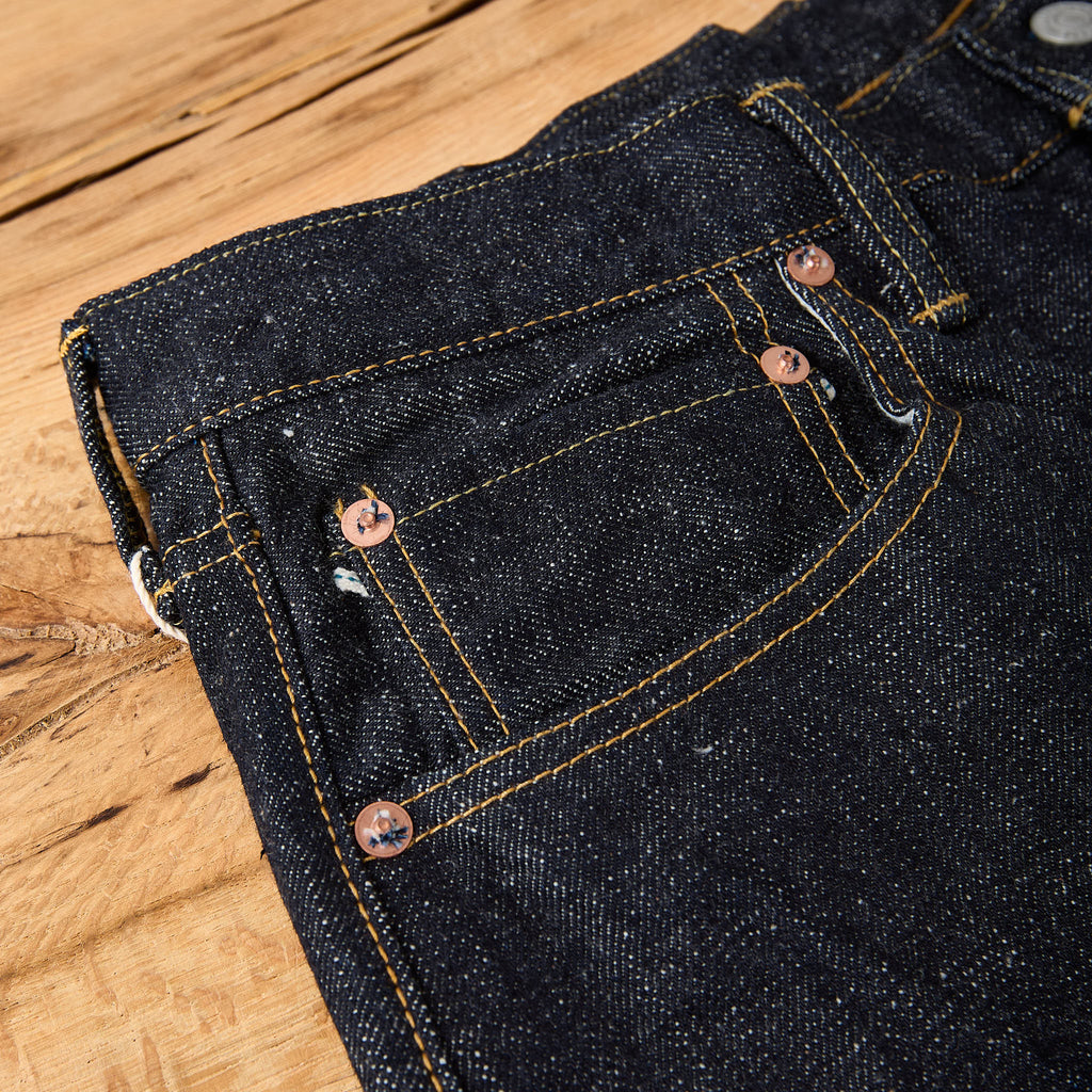 omoto denim | 0611 15.5oz slub nep relax fit jeans - Bild 4