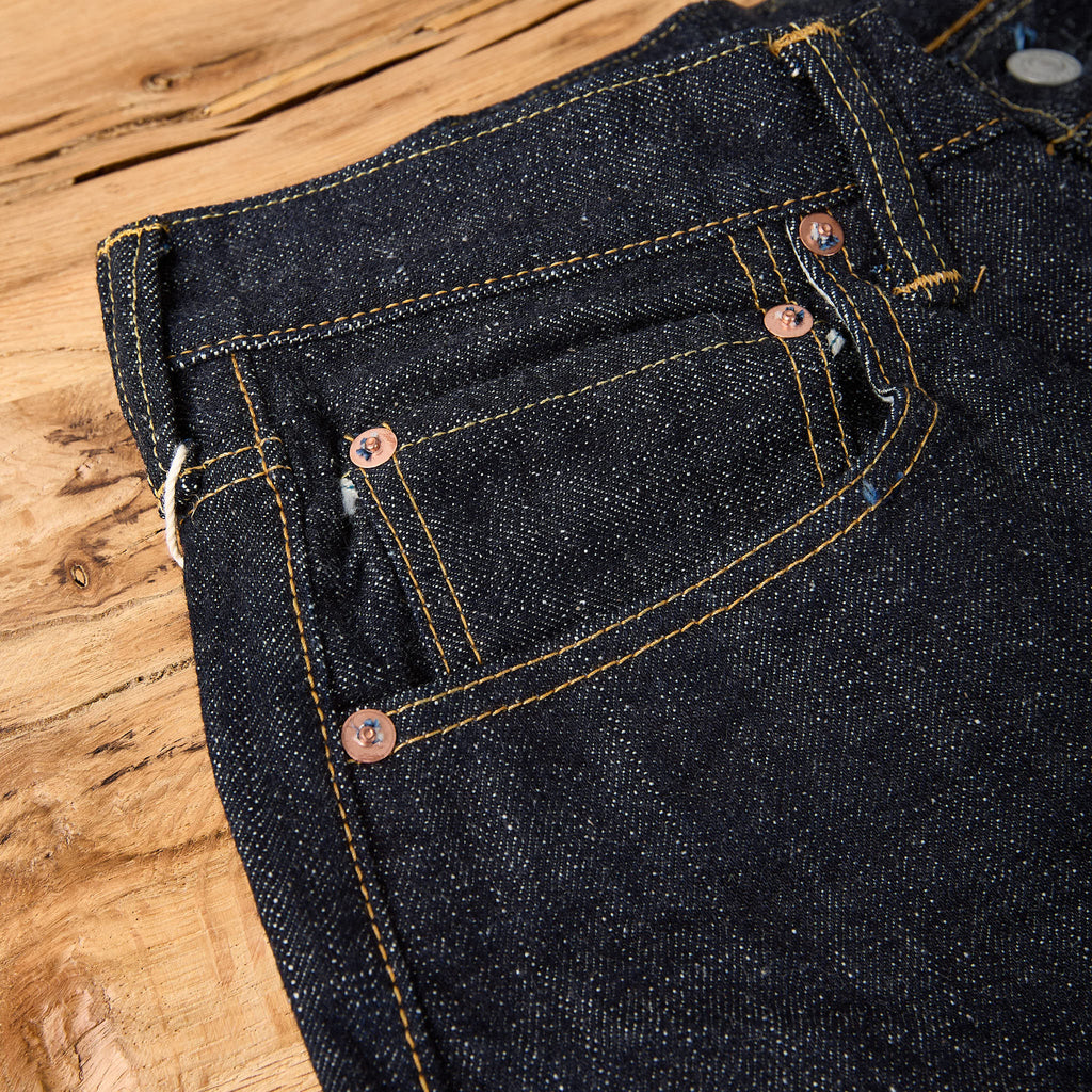omoto denim | 0811 15,5 oz. slub nep loose fit jeans - Bild 4