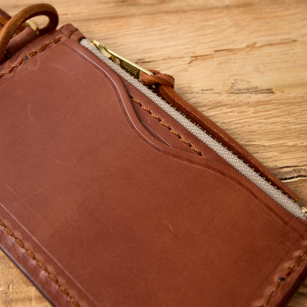 ondura durable goods | mini biker wallet - brown - Bild 4