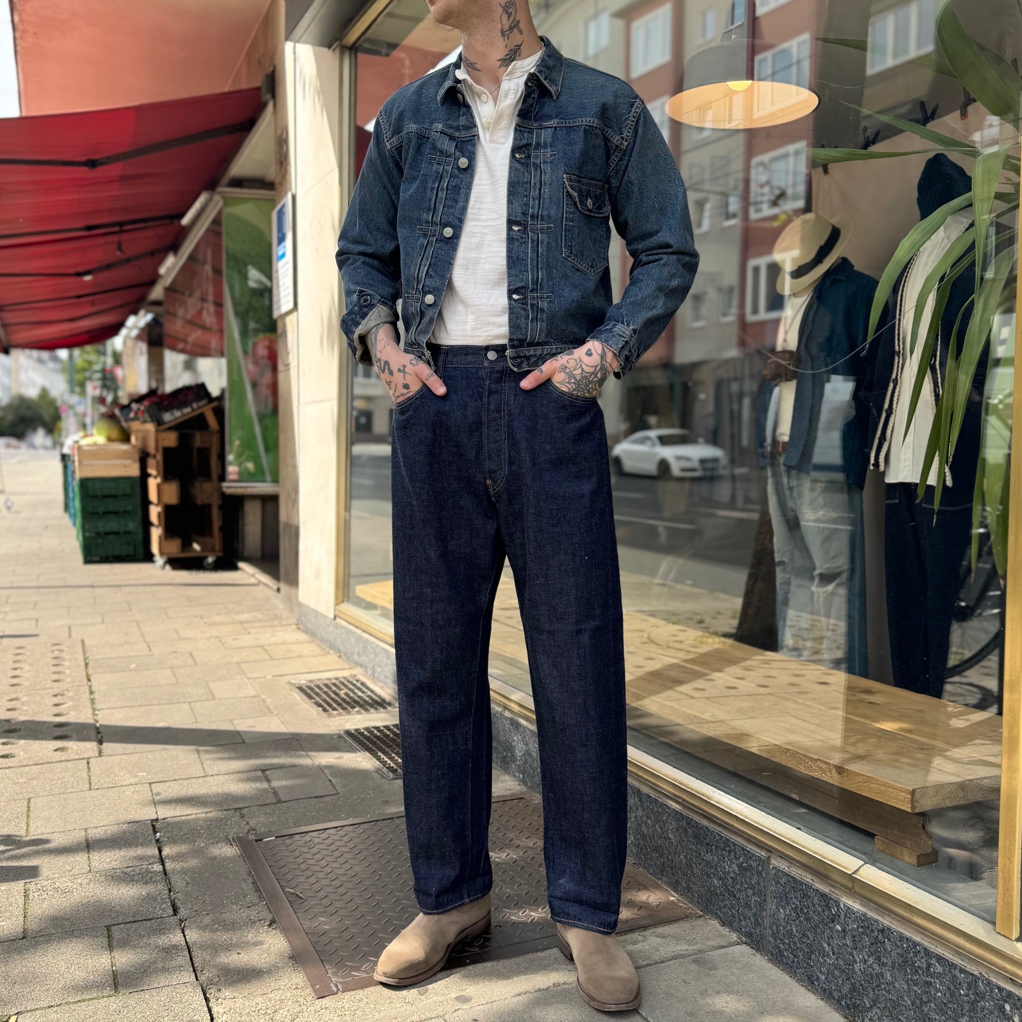 orslow | 40s type 1 denim jacket 2 year wash – stuf|f-official