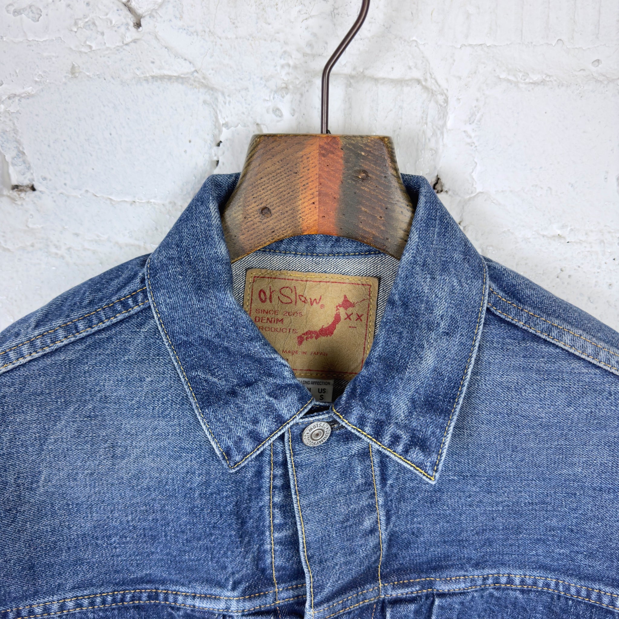 orslow | 50s type 2 denim jacket 2 year wash – stuf|f-official