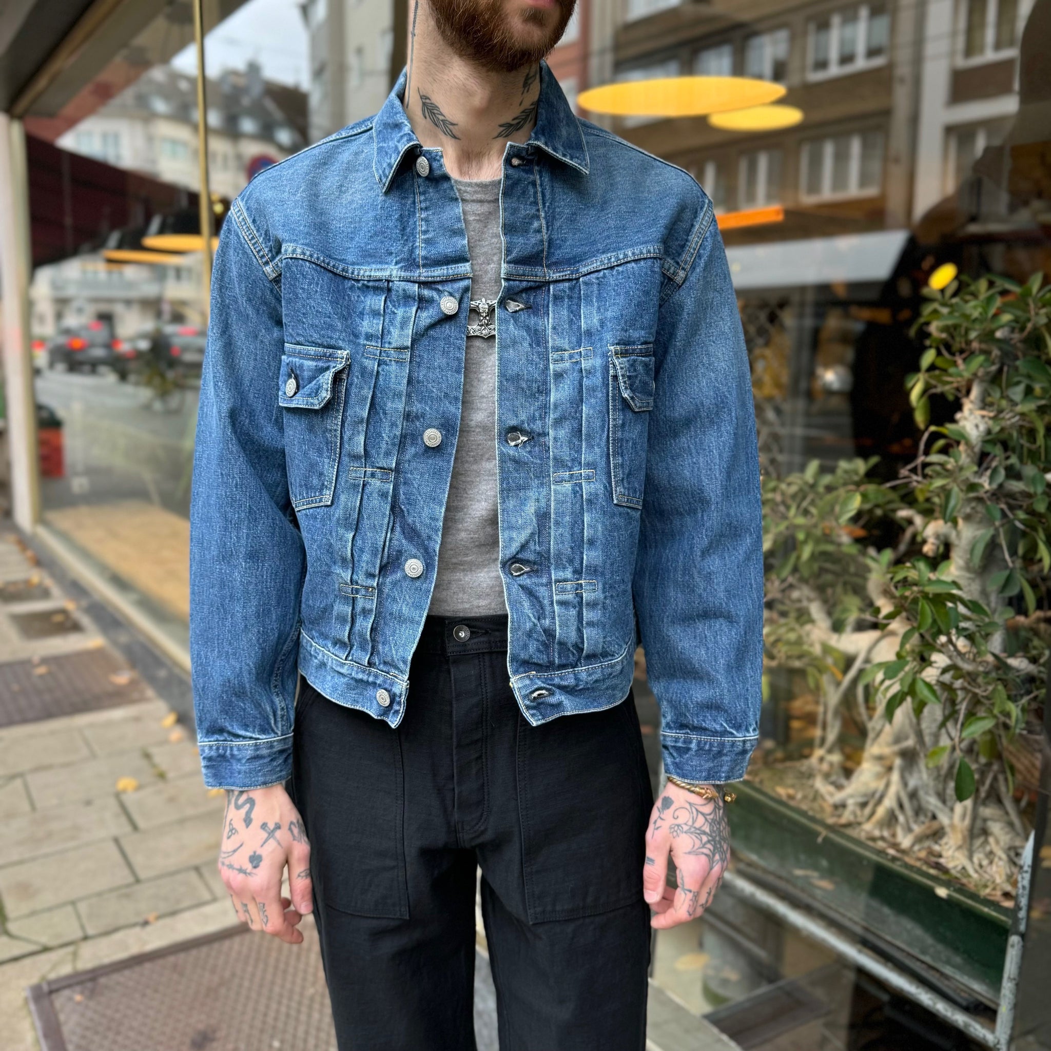 Orslow denim jacket clearance