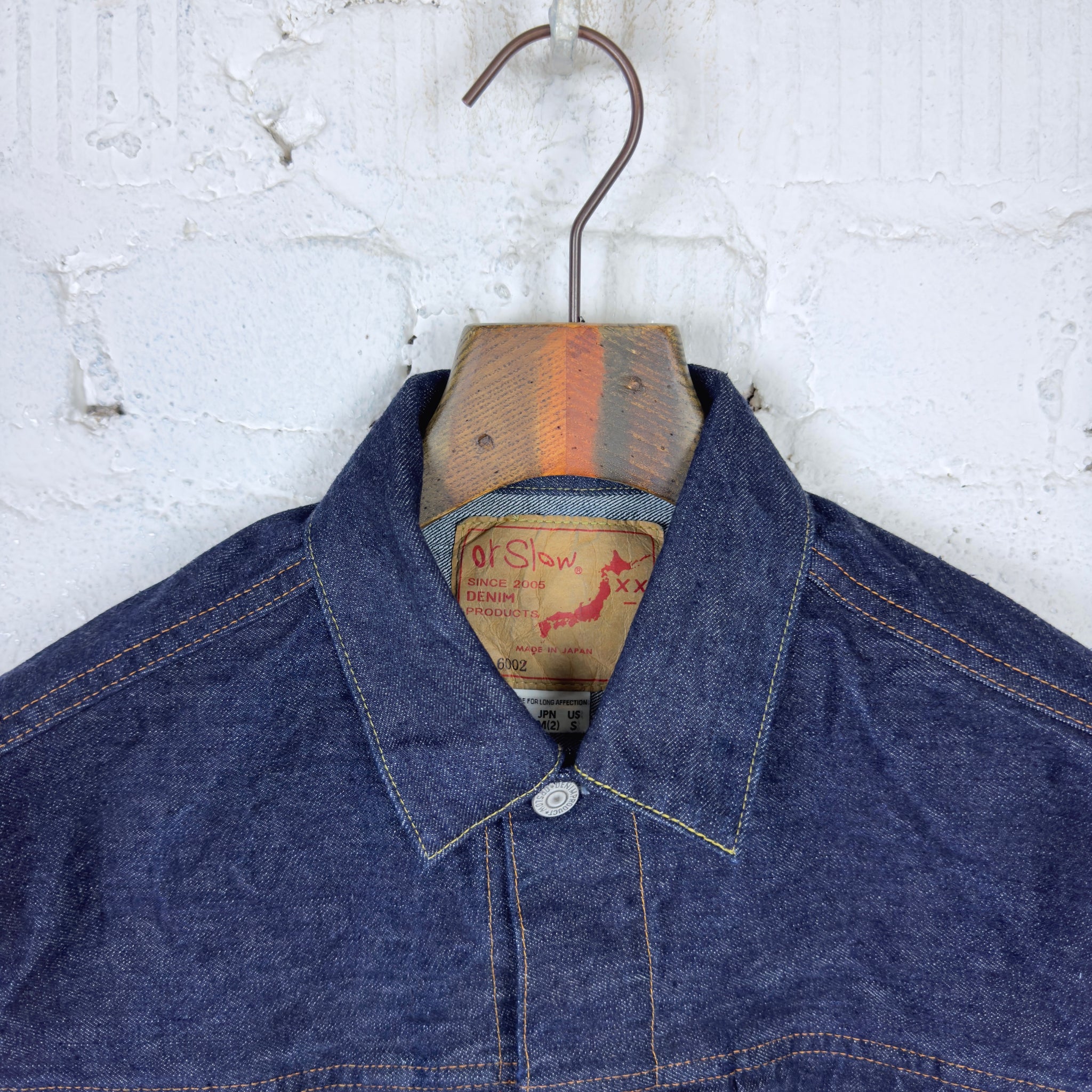 orslow | 50s type 2 denim jacket one wash – stuf|f-official