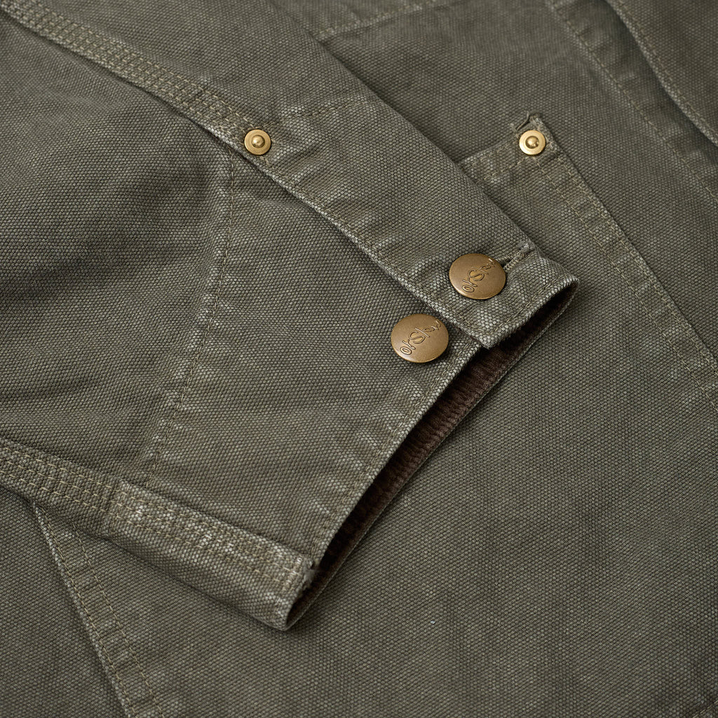 orslow | relax fit coverall - army green - Bild 5