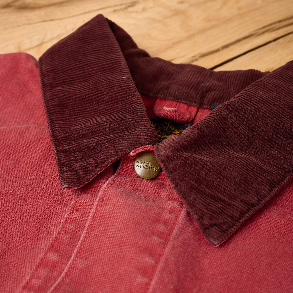 orslow | relax fit coverall - red - Bild 4