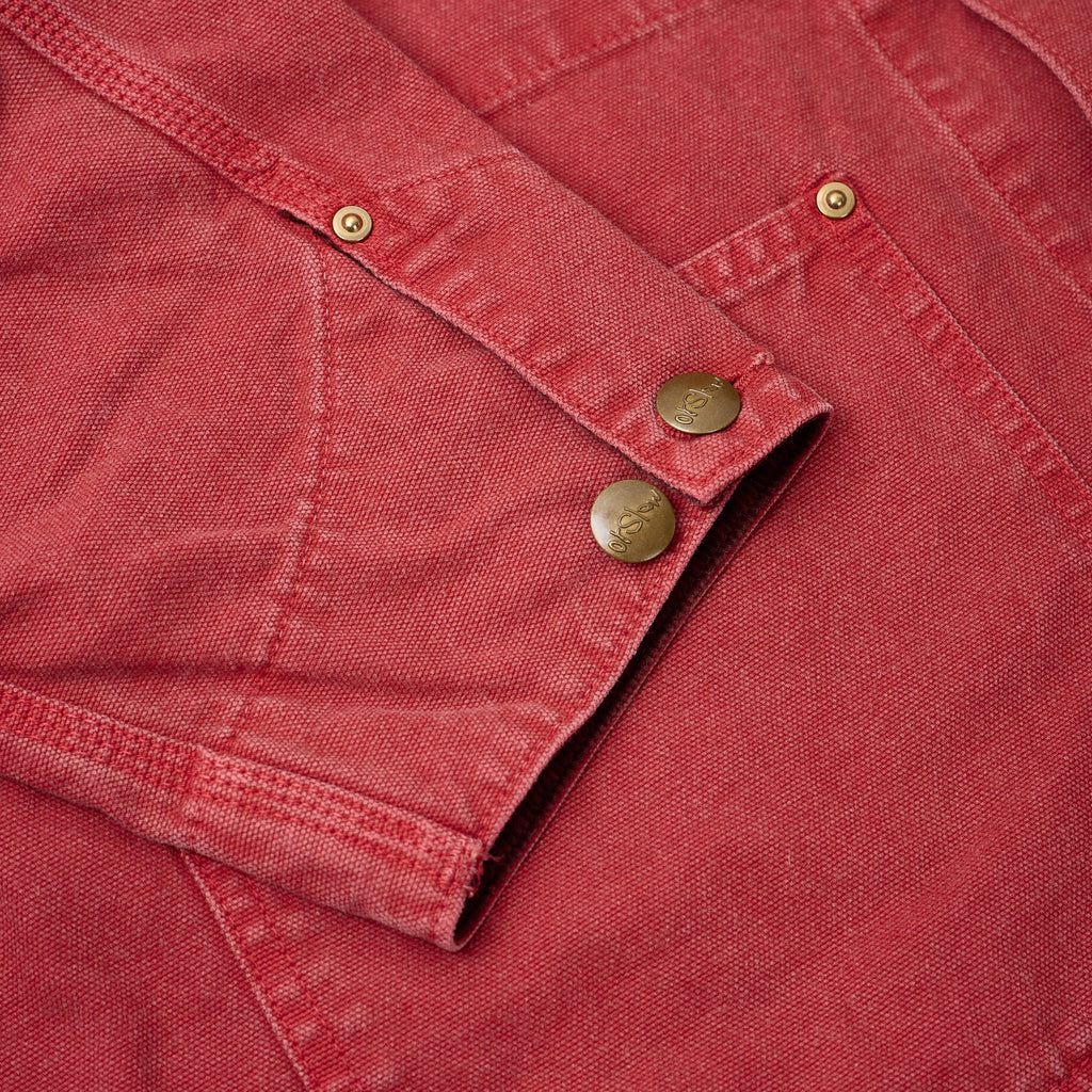 orslow | relax fit coverall - red - Bild 5