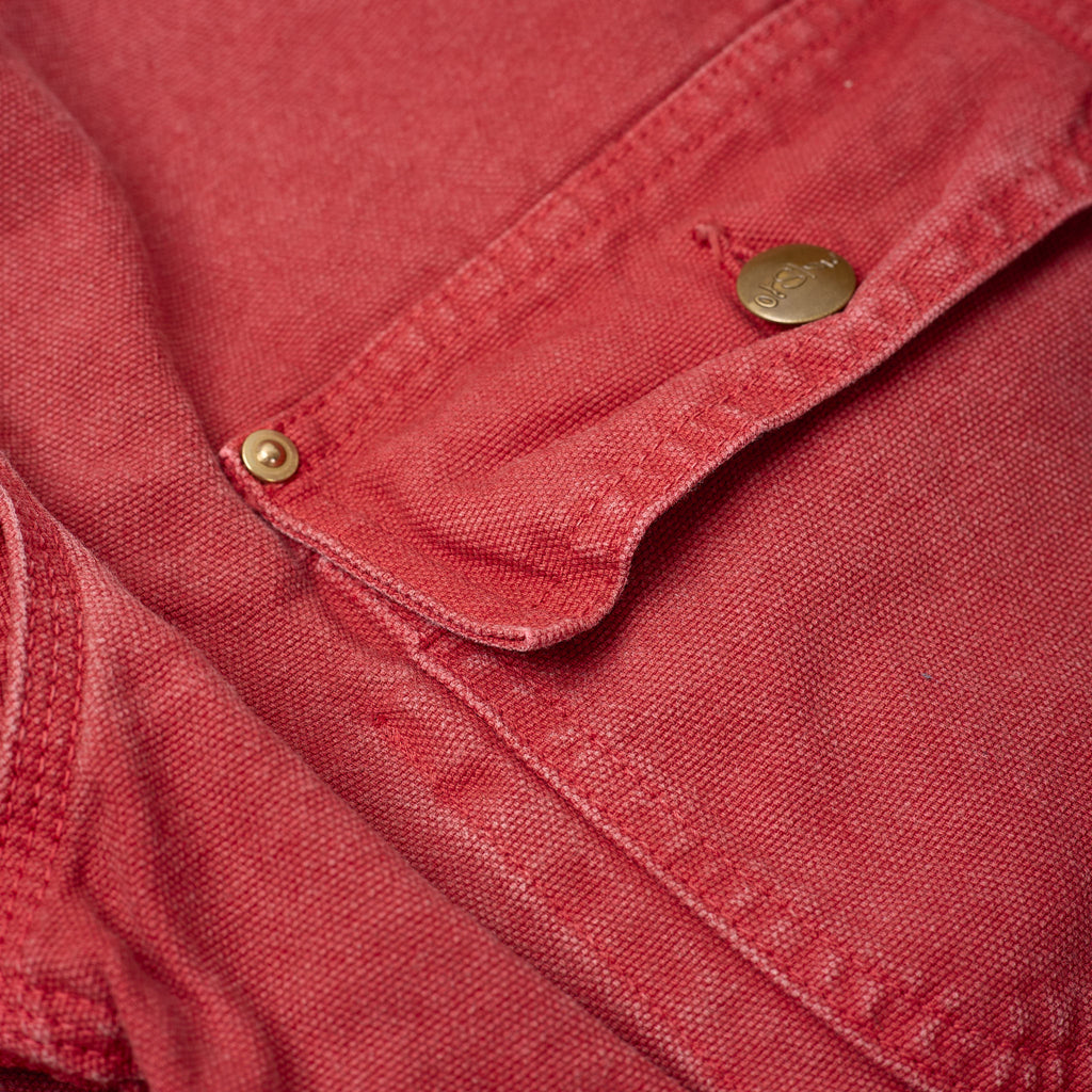 orslow | relax fit coverall - red - Bild 6