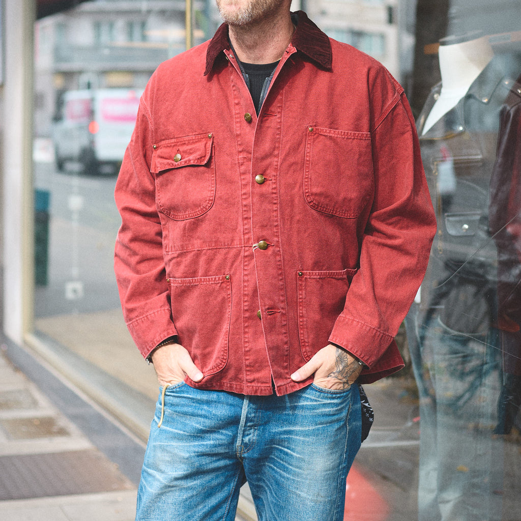 orslow | relax fit coverall - red - Bild 2