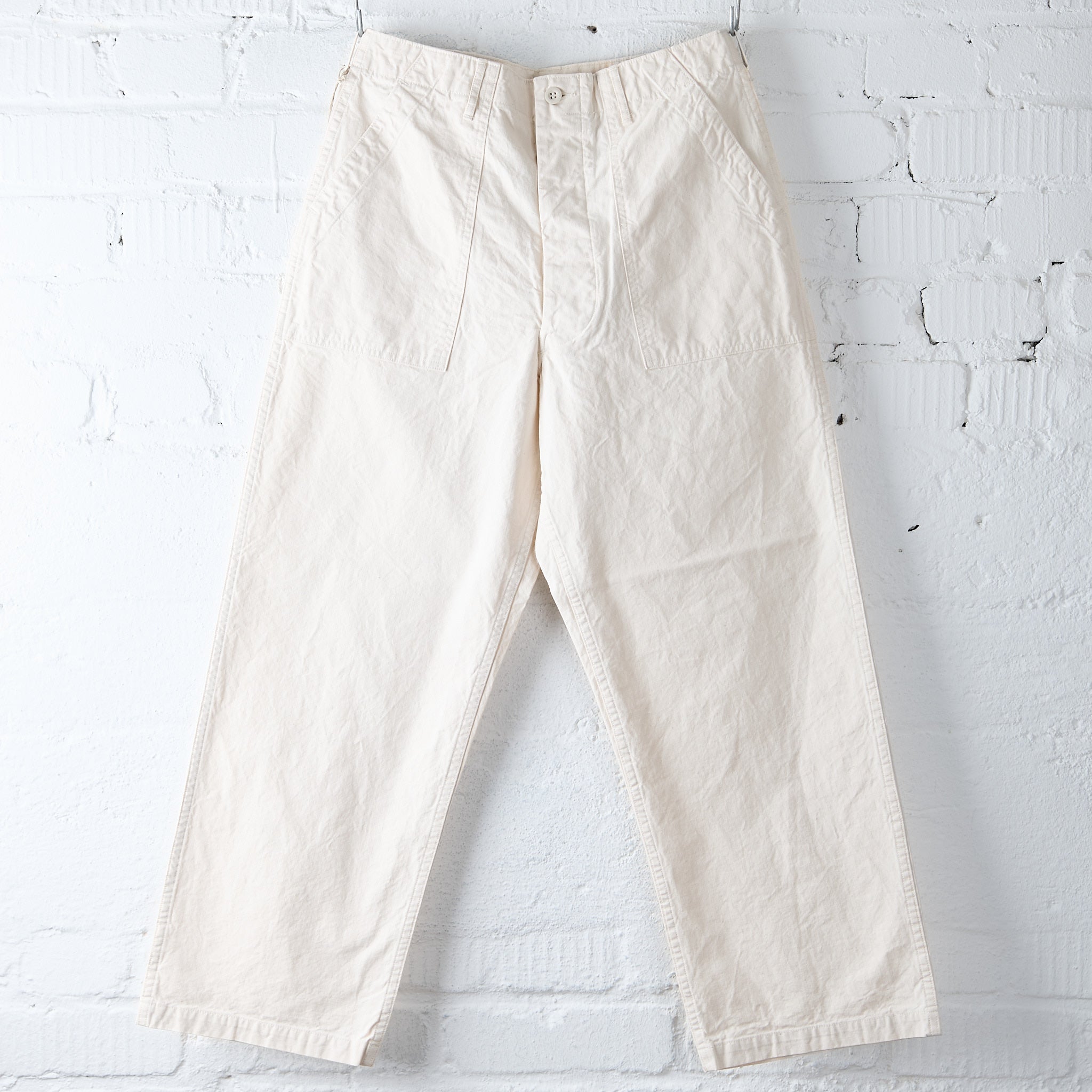 orslow | summer fatigue pants ecru – stuf|f-official