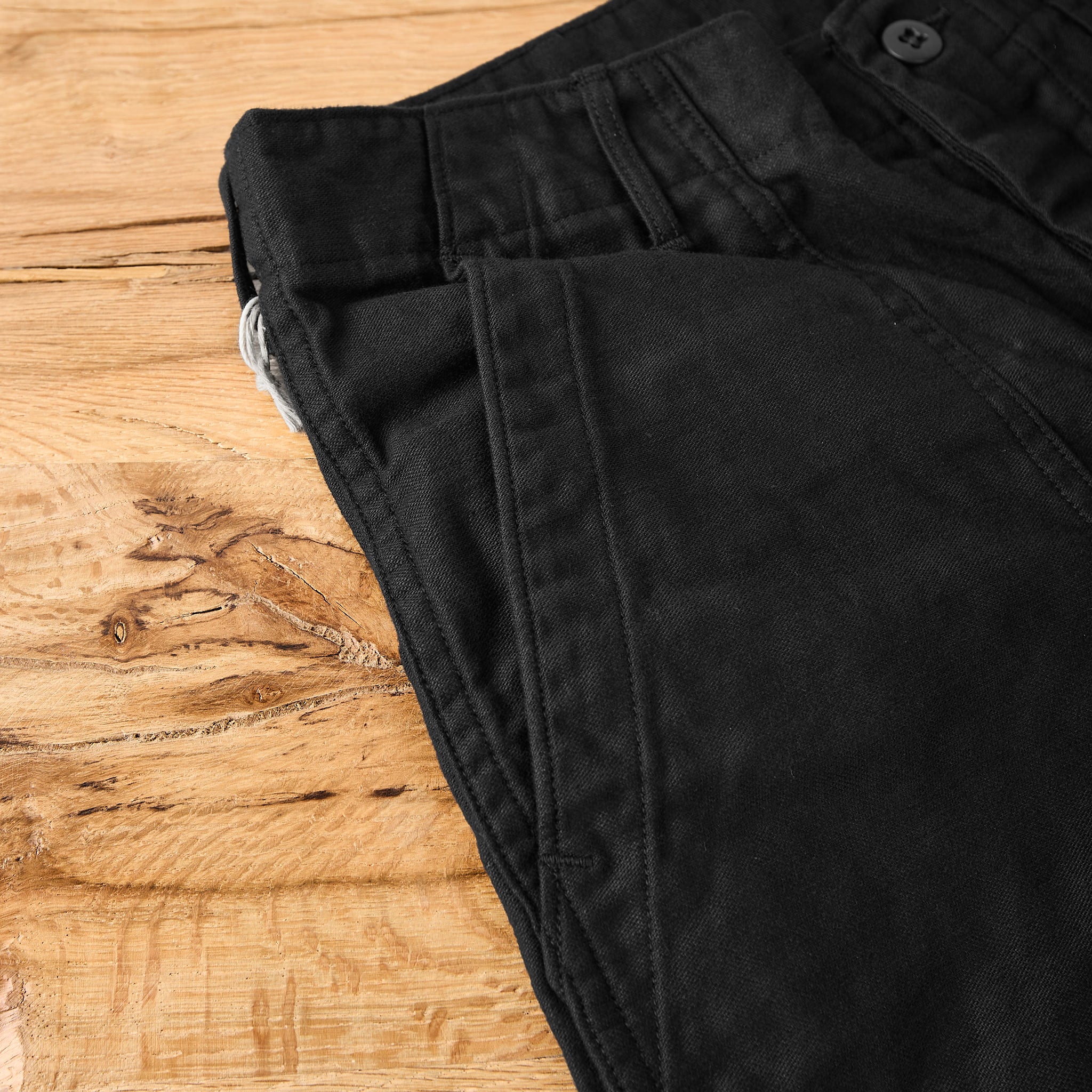 orslow | us army fatigue pants regular deep black – stuf|f-official