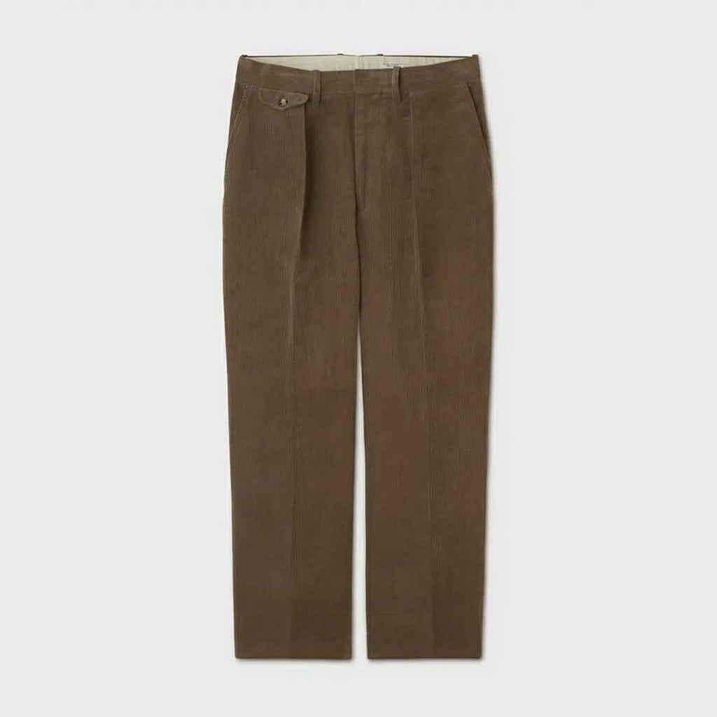 phigvel makers co. | corduroy goodman's trousers taupe beige