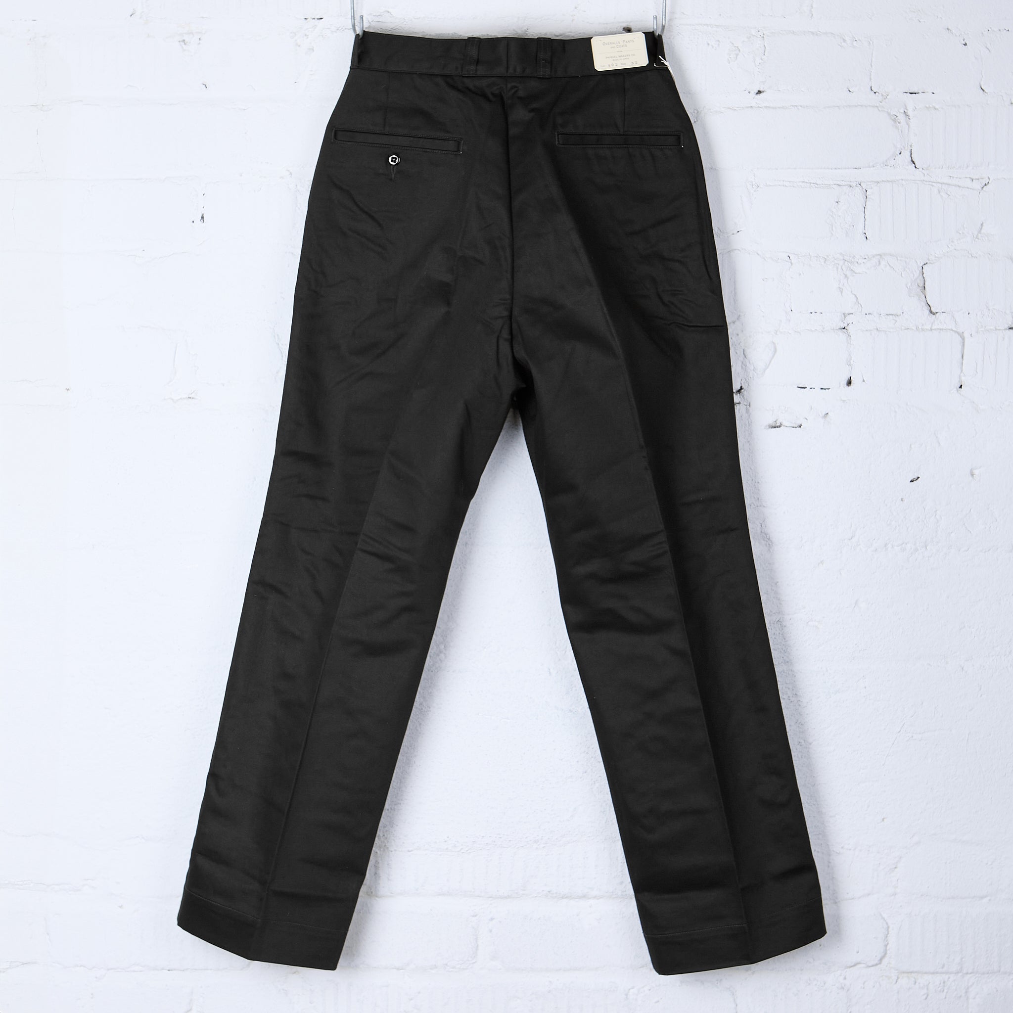 phigvel makers co. | 402 regular officer trousers ink black – stuf