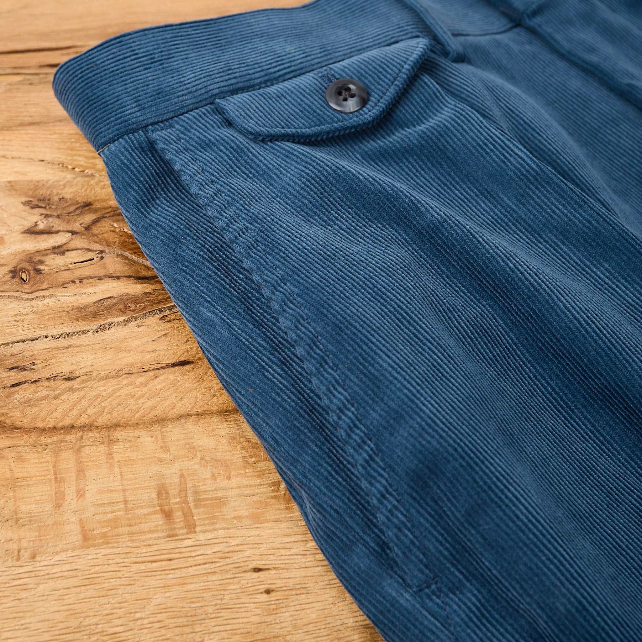 phigvel makers co. | corduroy goodman's trousers cerulean – stuf|f