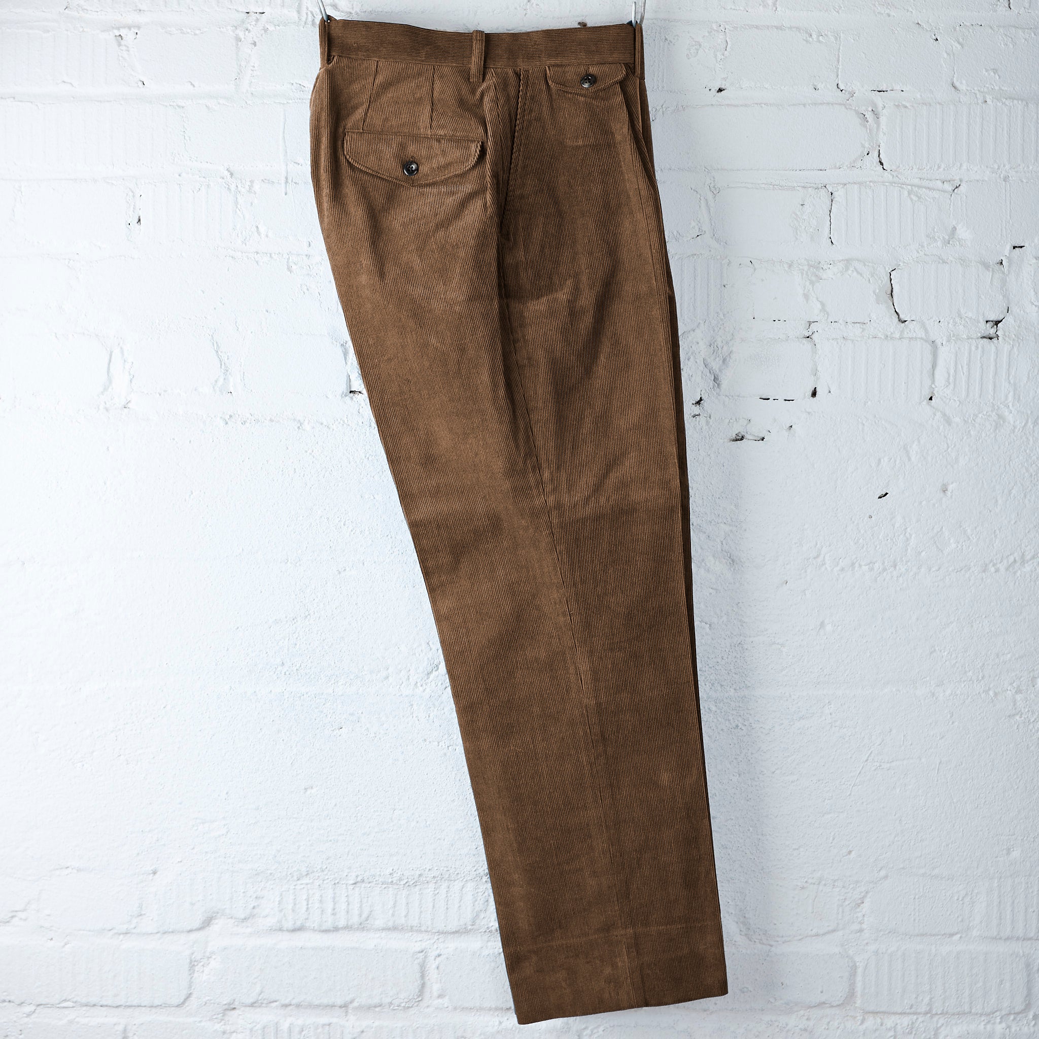 phigvel makers co. | corduroy goodman's trousers taupe beige
