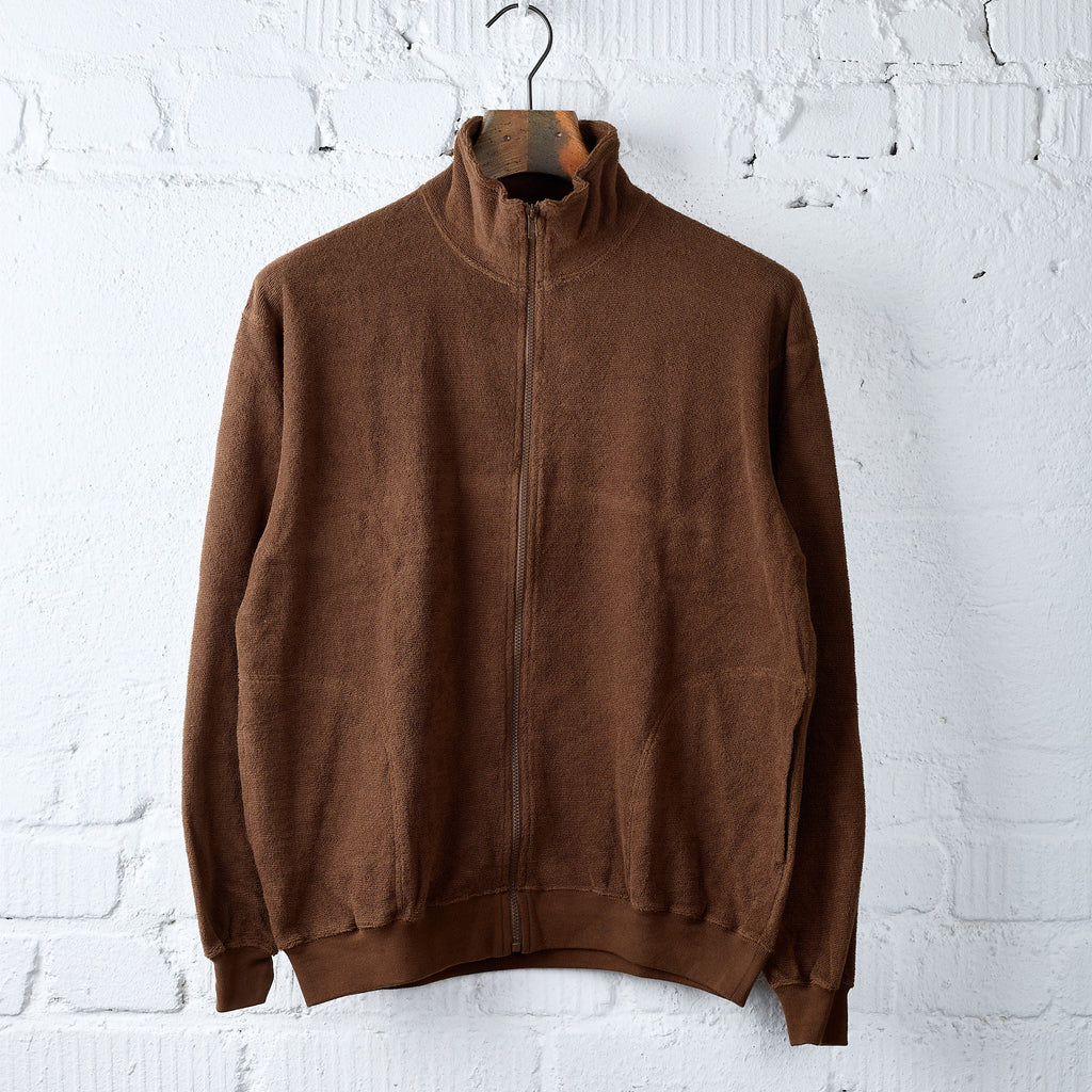 phigvel makers co. | mountaineer pile jacket - sepia brown – stuf