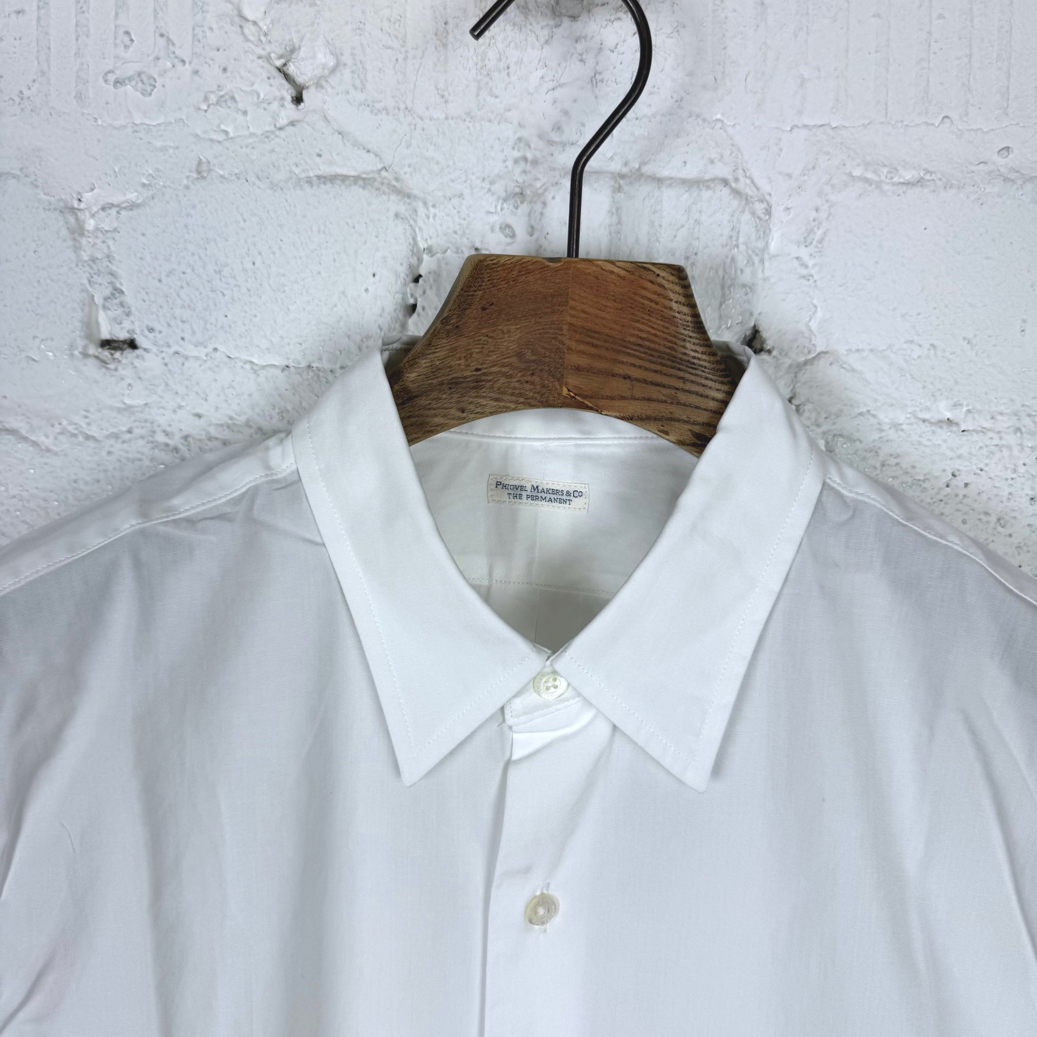 phigvel makers co. | regular collar dress shirt off-white – stuf|f 