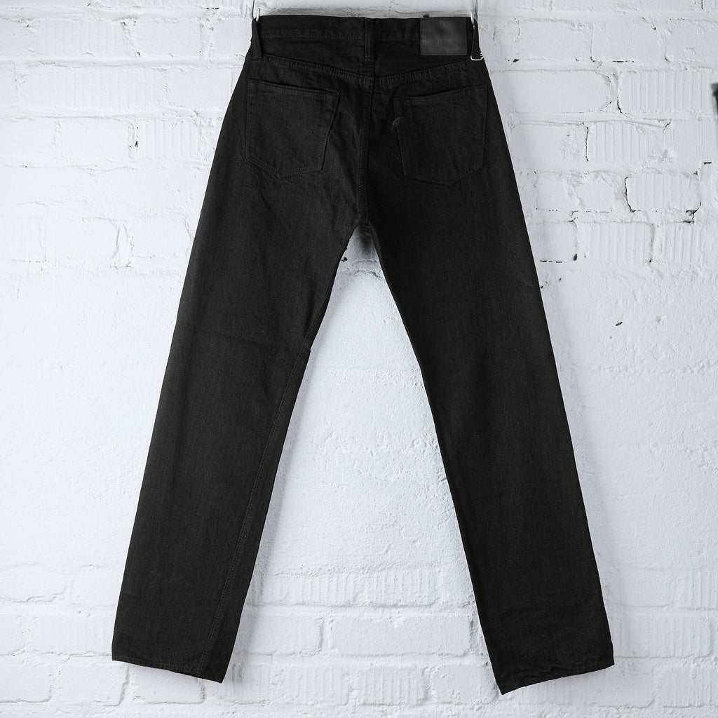 pure blue japan | xx-003 regular straight jean 14oz double black - Bild 4
