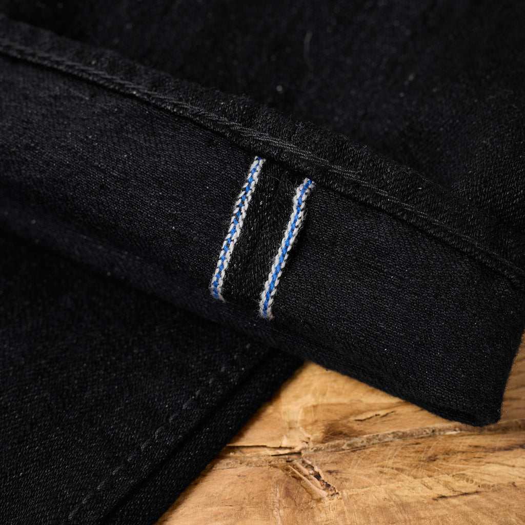 pure blue japan | xx-003 regular straight jean 14oz double black - Bild 9