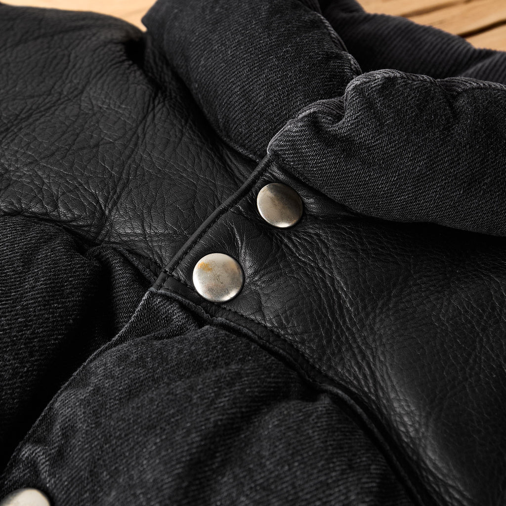 rocky mountain featherbed | down vest black denim - Bild 3