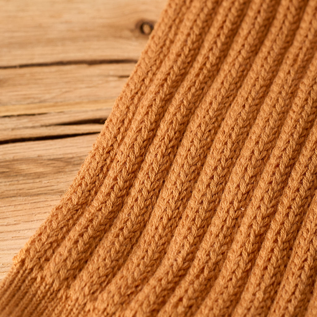 rototo | r1334 loose pile crew socks - orange peel - Bild 2