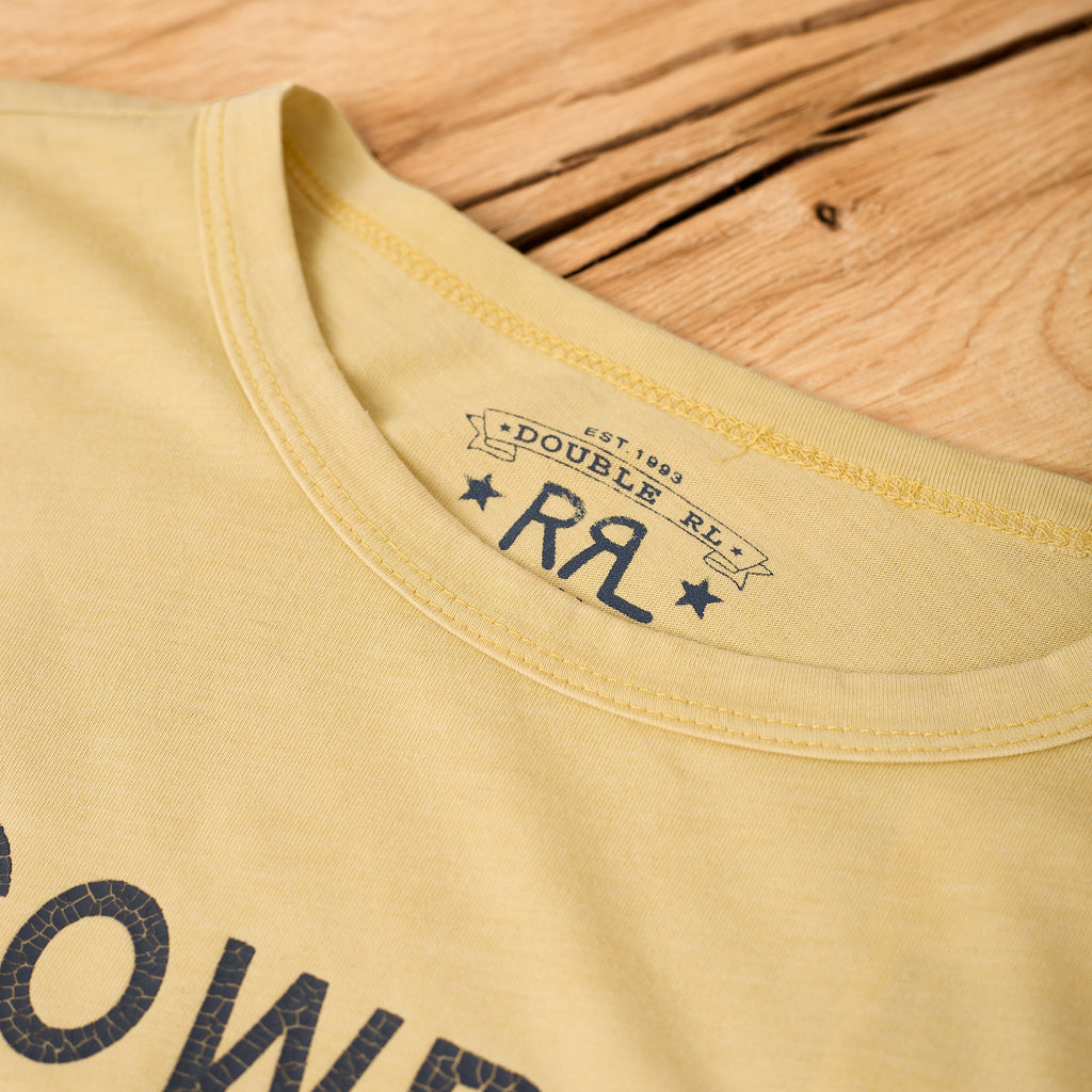 rrl | cowboy trading post t-shirt yellow - Bild 3