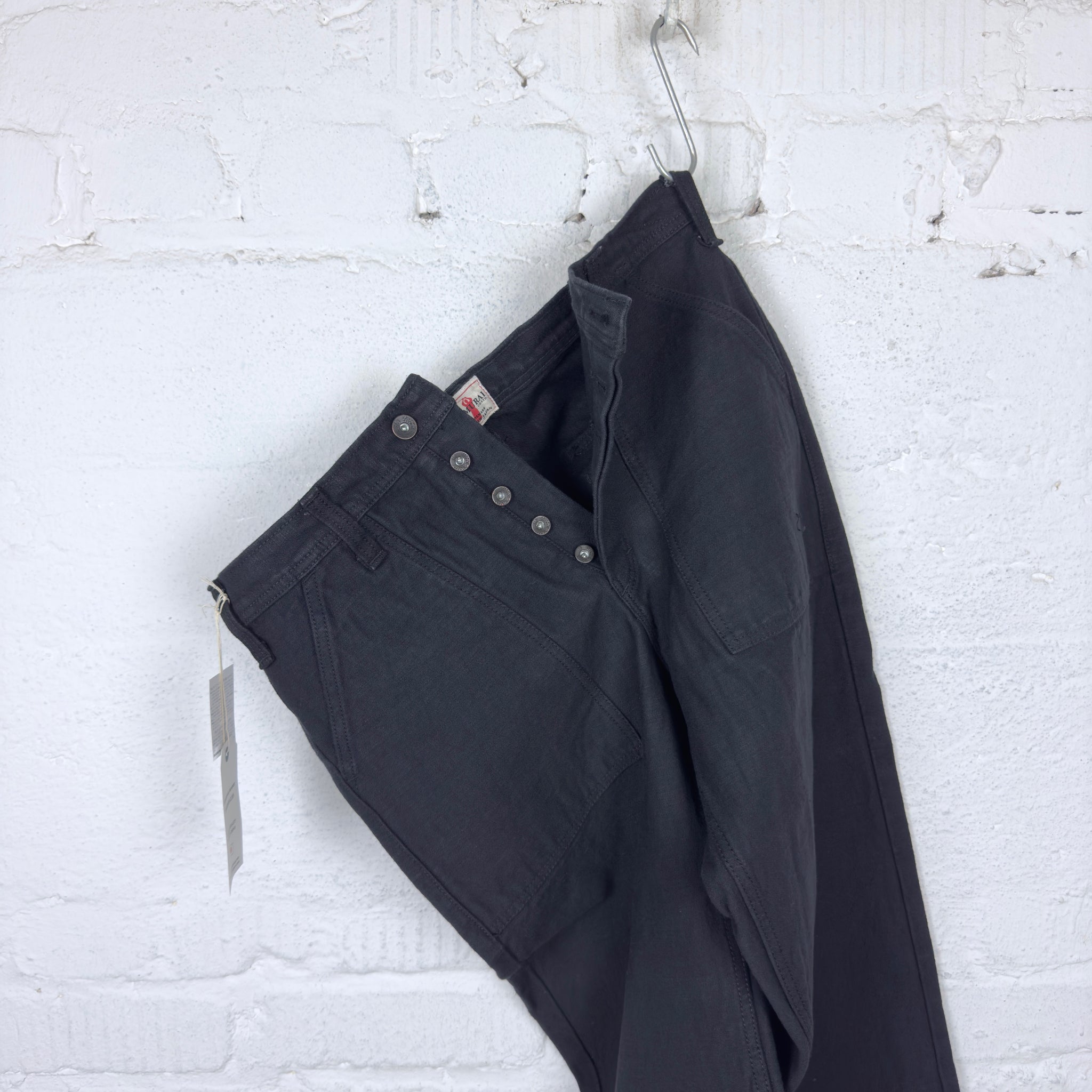 samurai | sj52bk black baker pants