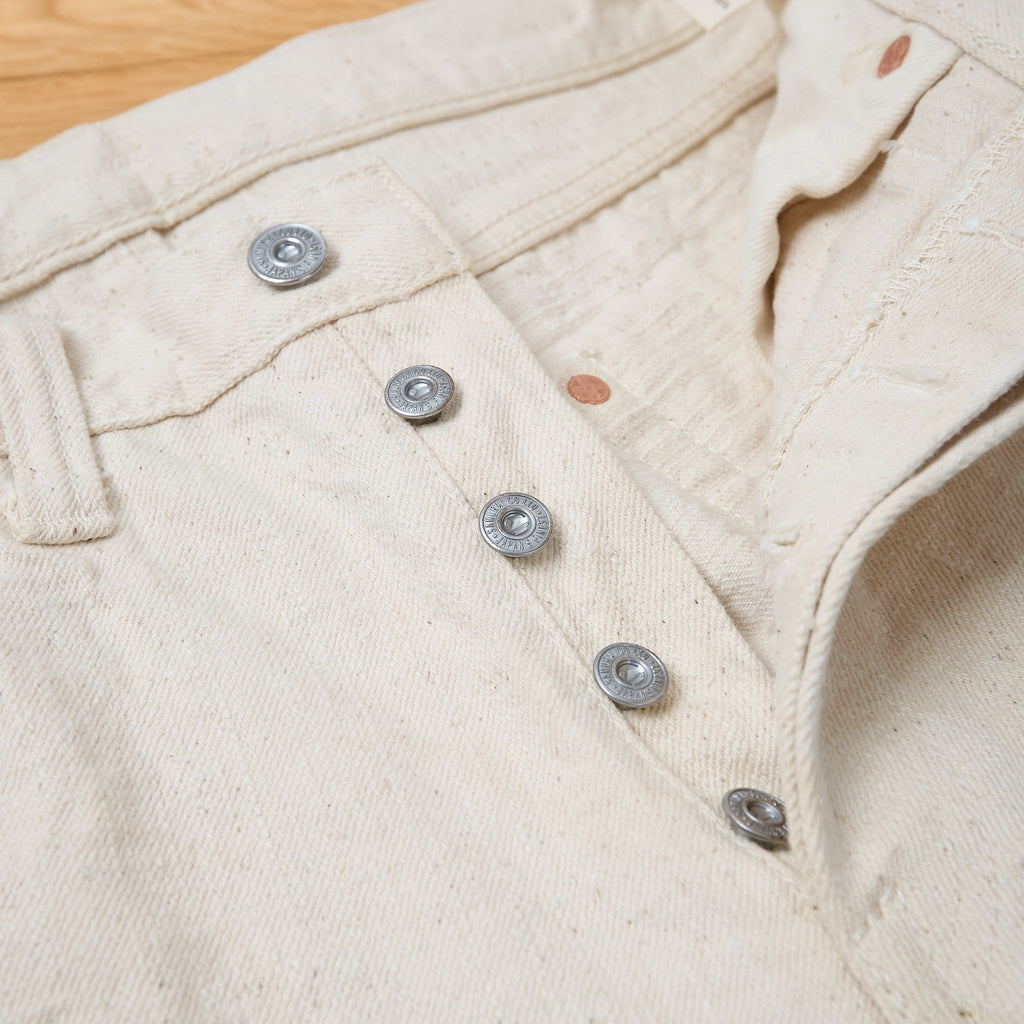 samurai | s510sc-ki "samurai cotton project" 18oz ecru selvedge denim - regular straight - Bild 3