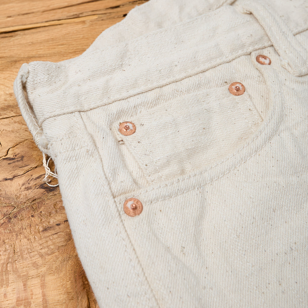 samurai | s510sc-ki "samurai cotton project" 18oz ecru selvedge denim - regular straight - Bild 4