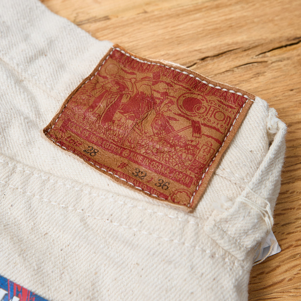 samurai | s510sc-ki "samurai cotton project" 18oz ecru selvedge denim - regular straight - Bild 5