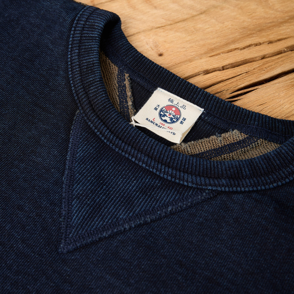 samurai | sis25-101 indigo-sweatshirt - Bild 3