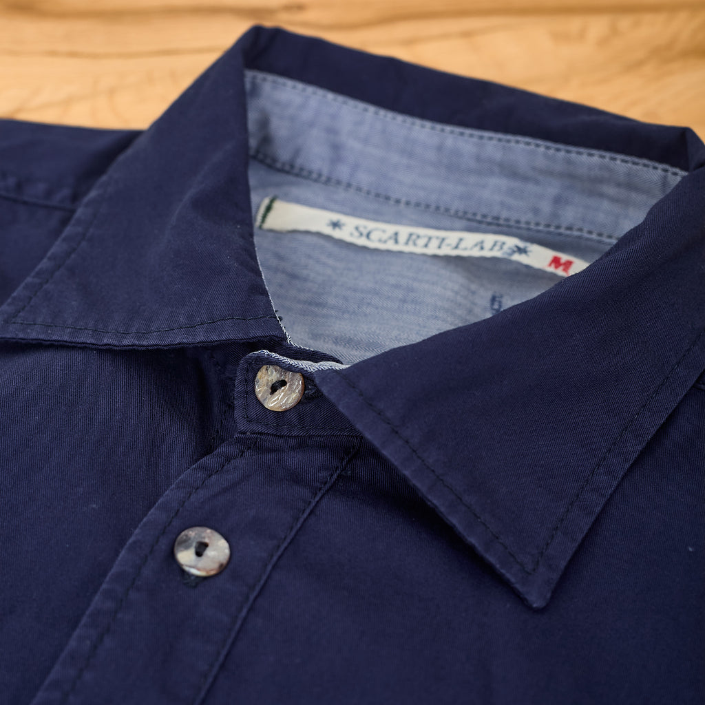 scarti lab | shirt 312 sg514 - navy - Bild 3
