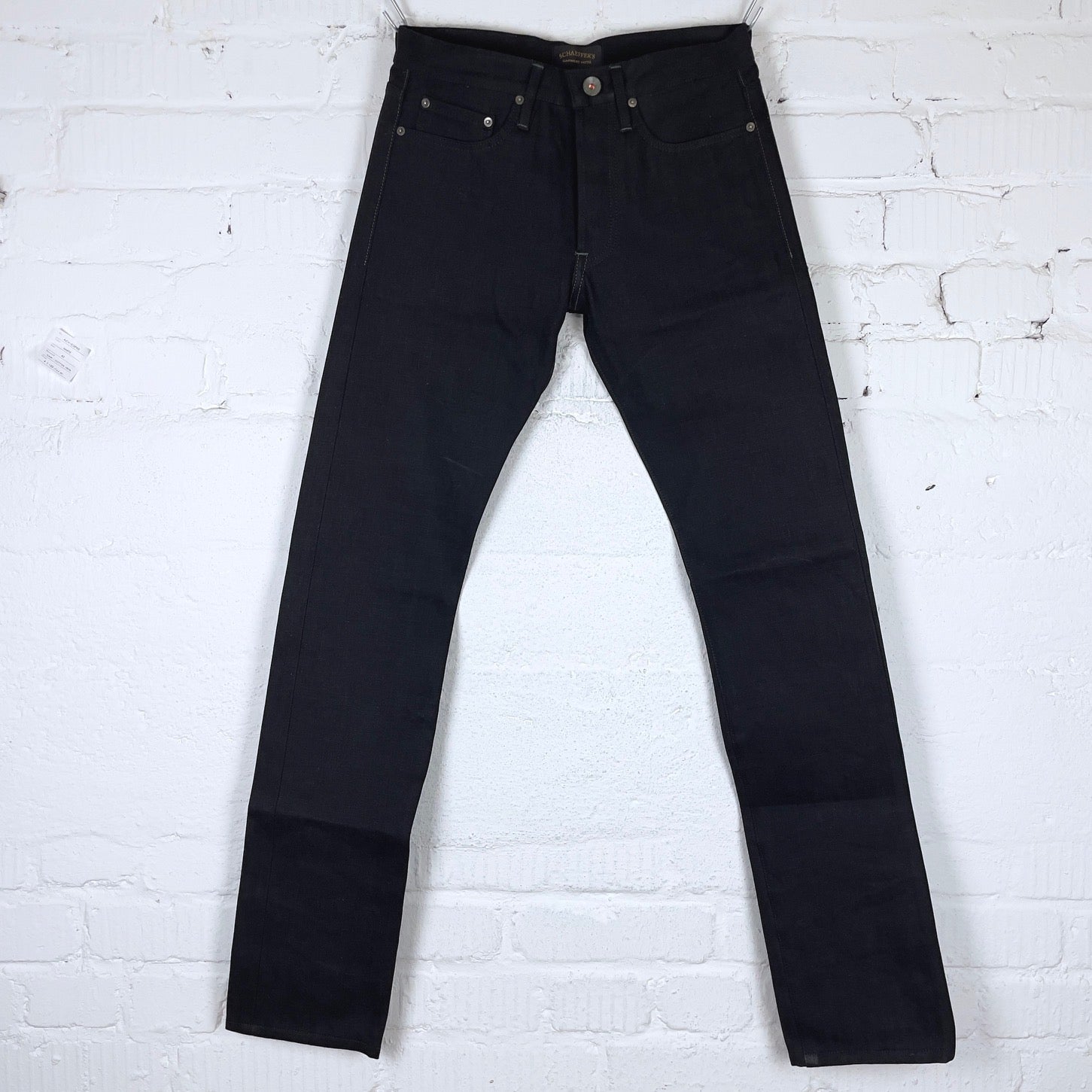 Schaeffer's Garment Hotel 103 Tall Straight Jean Sulphur Black