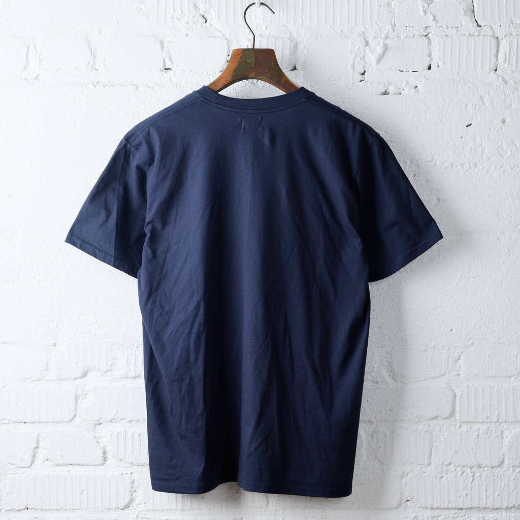 sfg | the standard print t-shirt "flingern new york" - navy - Bild 3