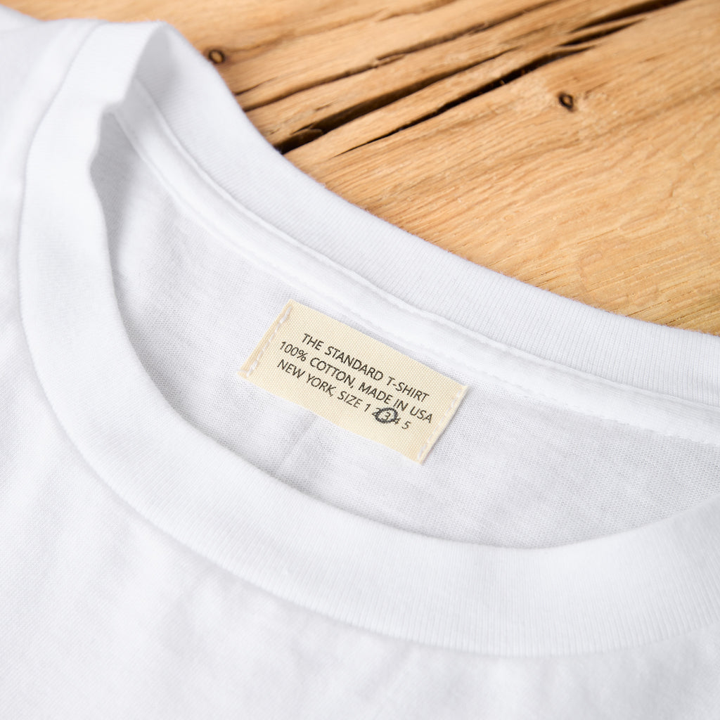 sfg | the standard print t-shirt "flingern surf club" - white - Bild 4