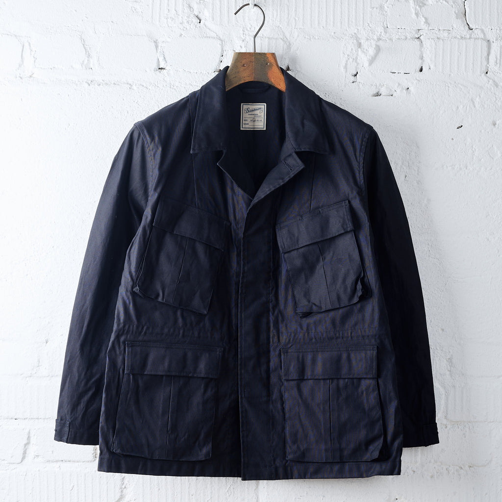 soundman | albany fatigue jacket - navy
