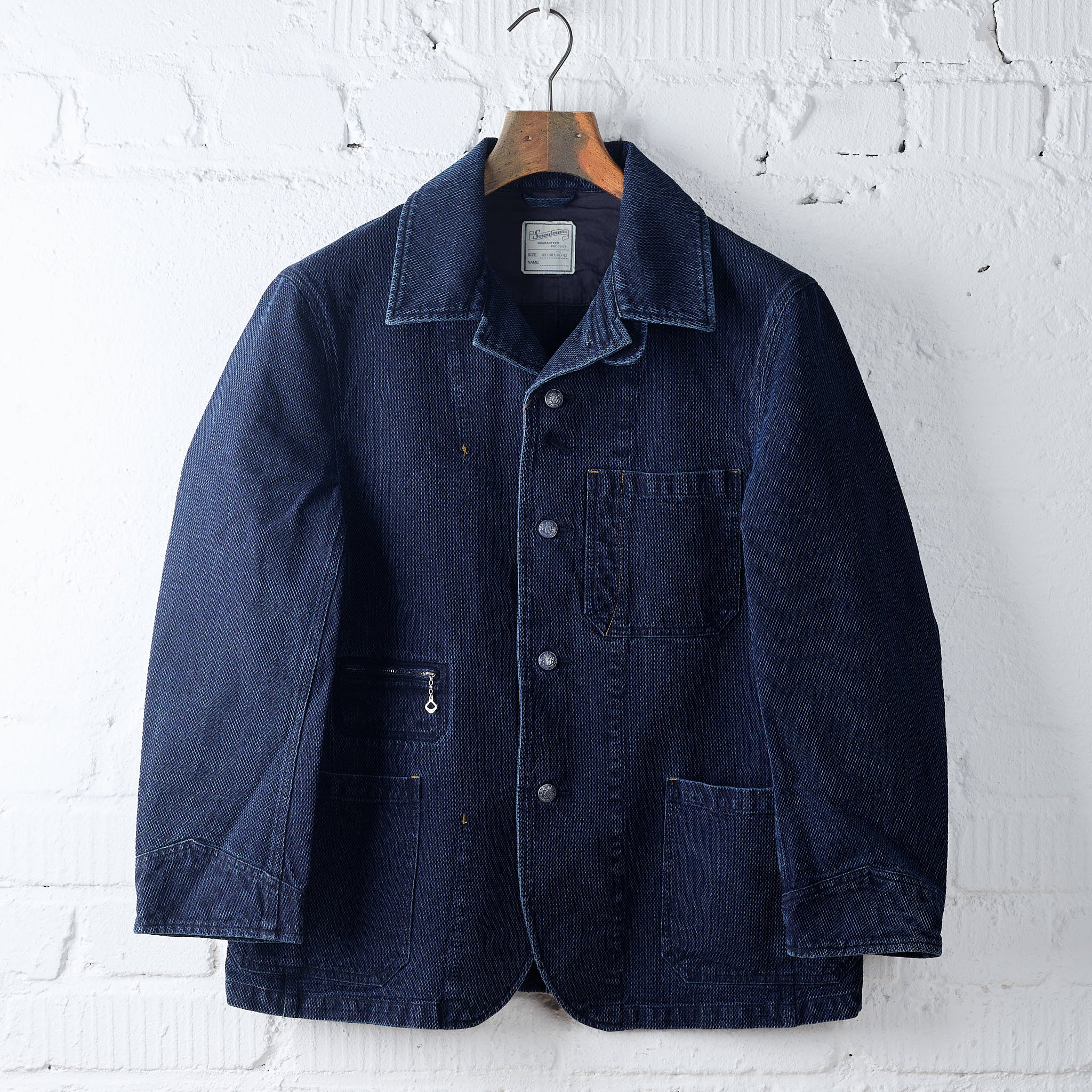 soundman | birmingham jacket indigo – stuf|f-official