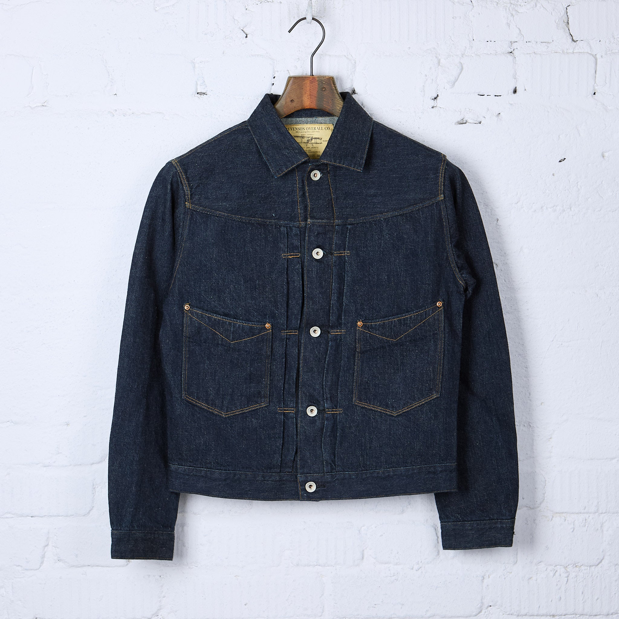 THE STEVENSON OVERALL CO. ライダースジャケット STEVENSON OVERALL Co. Stockman -SM1 FLANNEL LINED COWBOY