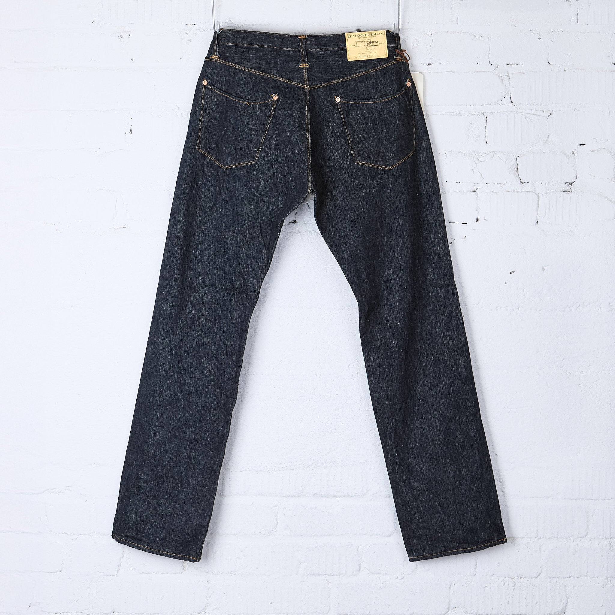 stevenson overall co. | san francisco 747 one wash indigo 13oz