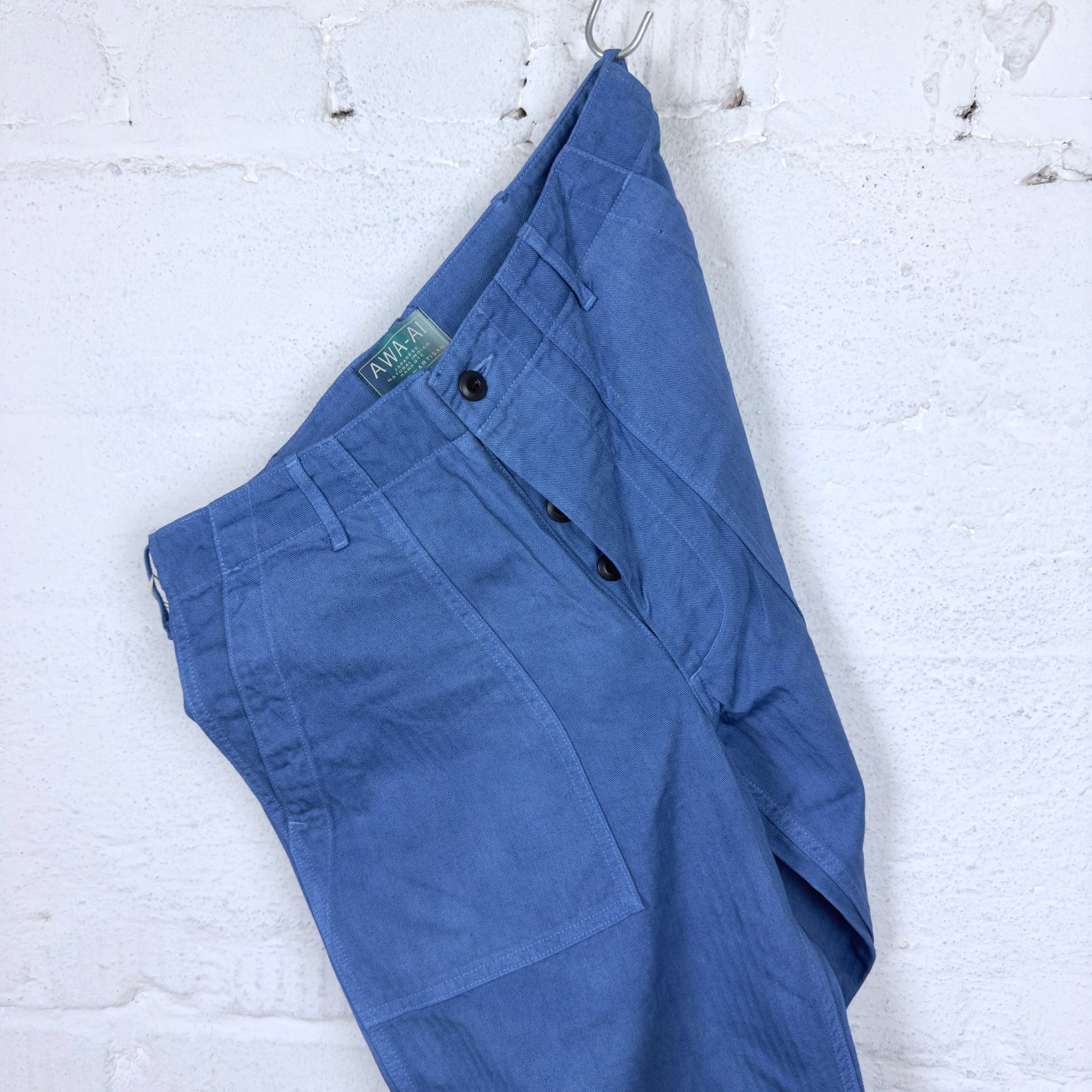 ★新品未使用★ ALOUND TAPERED BAKER PANTS NAVY studio d'artisan | 1886 