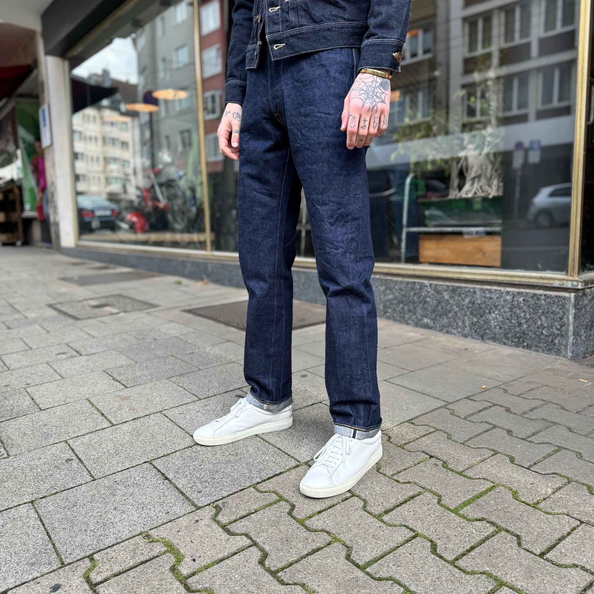 studio d'artisan | sd-800 15oz natural indigo selvedge jeans