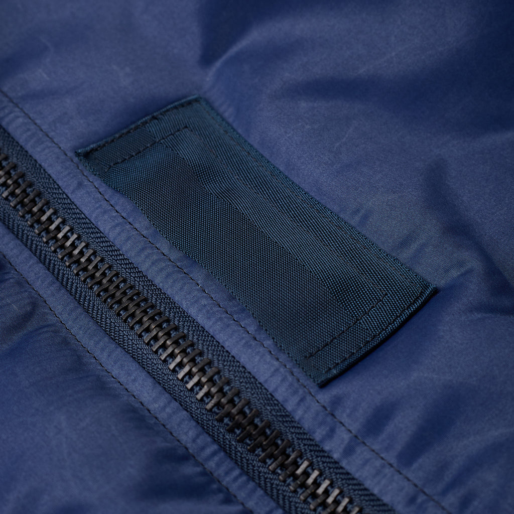 studio d'artisan | 4623 indigo ma-1 flight jacket 6