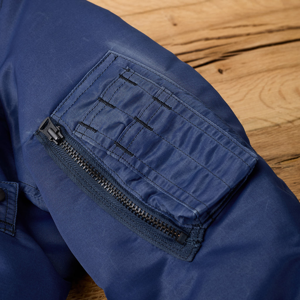 studio d'artisan | 4623 indigo ma-1 flight jacket 7