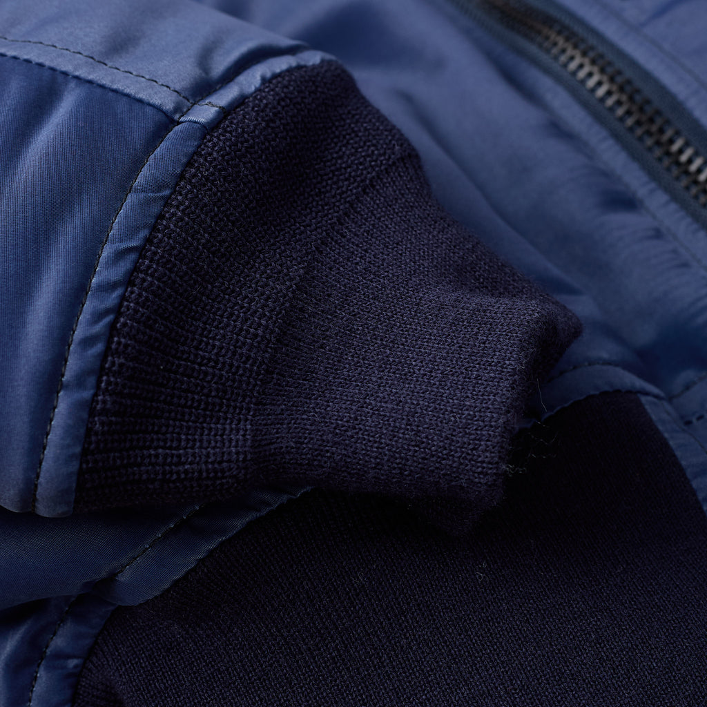 studio d'artisan | 4623 indigo ma-1 flight jacket 8