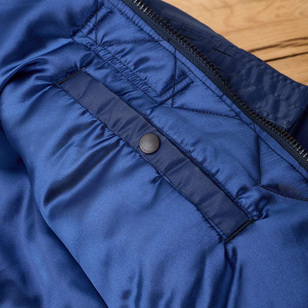 studio d'artisan | 4623 indigo ma-1 flight jacket 9