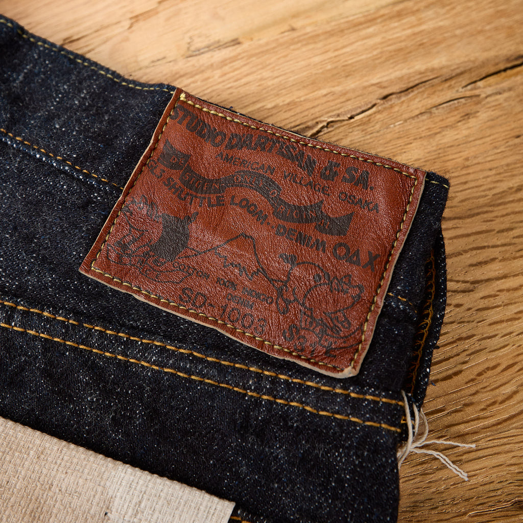 studio d'artisan | sd-1003 gl3 15oz tight straight jeans - Bild 5