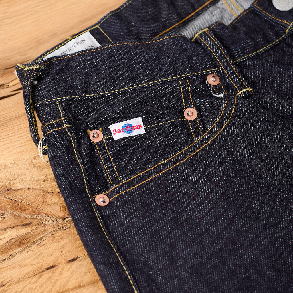 studio d'artisan | sd-101 15oz unsanforized selvedge jeans (regular straight) - Bild 4