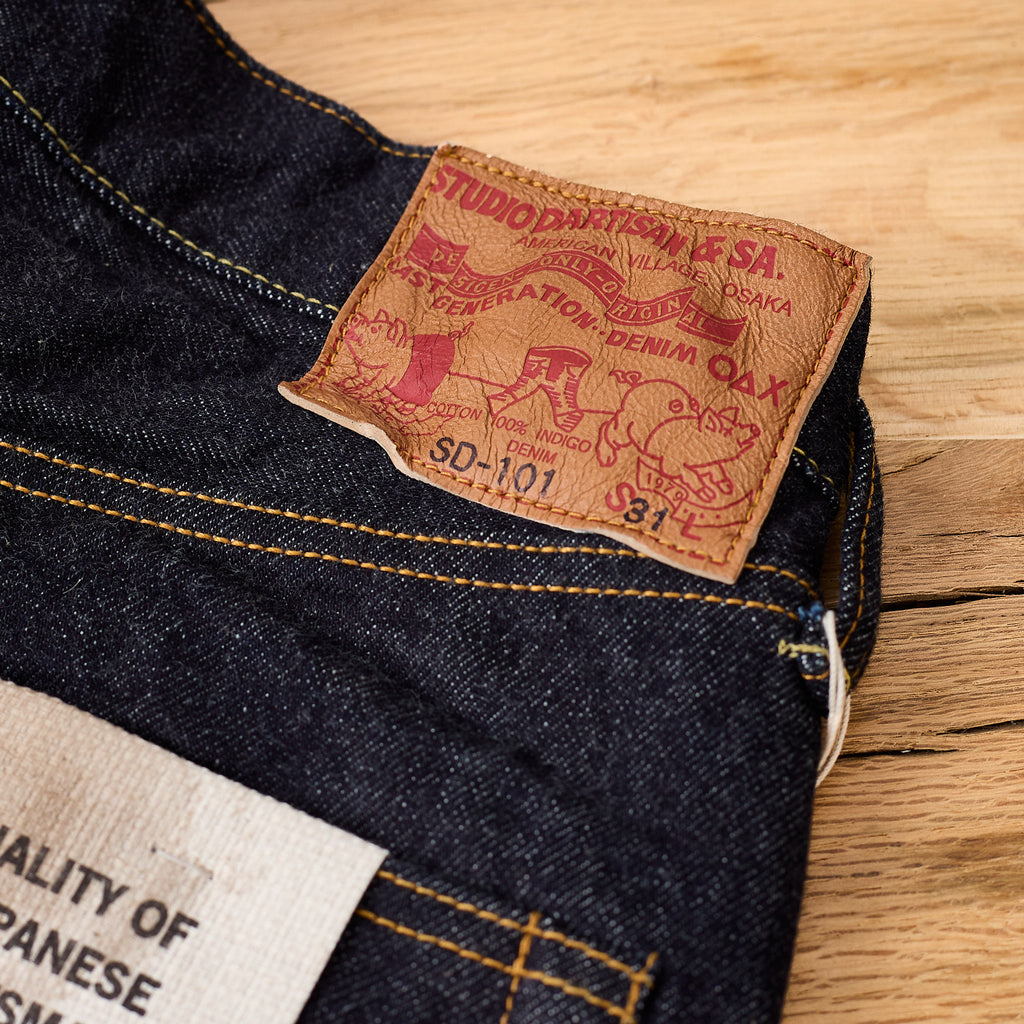 studio d'artisan | sd-101 15oz unsanforized selvedge jeans (regular straight) - Bild 5