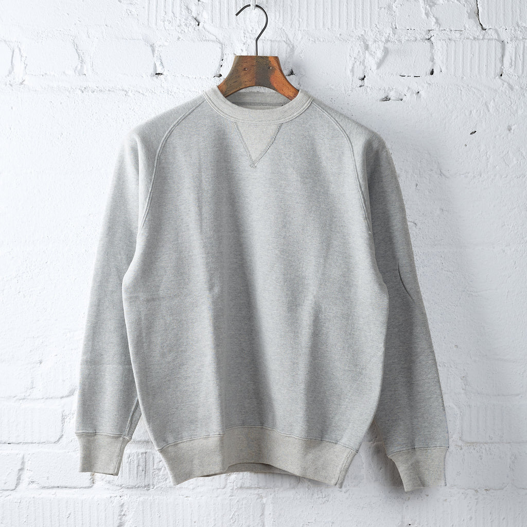 sunray sportswear | puamana raglan sweatshirt - hambledon grey