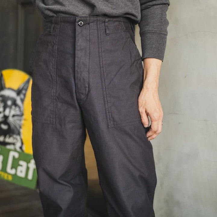 tcb | 50's baker pants charcoal – stuf|f-official