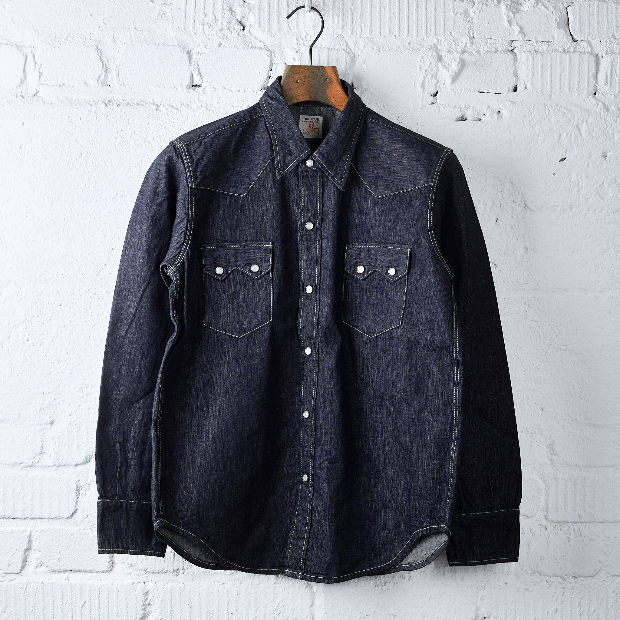 dude ranchman shirt 8.5oz denim | tcb | made in japan – stuf|f
